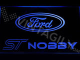 Ford ST Nobby LED Neon Sign Electrical - Blue - TheLedHeroes