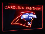 Carolina Panthers Dual Color Led Sign - Normal Size (12x8.5in) - TheLedHeroes