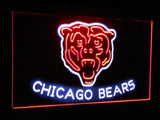 Chicago Bears Dual Color Led Sign - Normal Size (12x8.5in) - TheLedHeroes