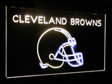 Cleveland Browns Dual Color Led Sign - Normal Size (12x8.5in) - TheLedHeroes