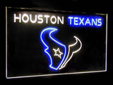 Houston Texans Dual Color Led Sign - Normal Size (12x8.5in) - TheLedHeroes
