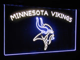 Minnesota Vikings Dual Color Led Sign -  - TheLedHeroes