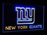 New York Giants Dual Color Led Sign - Normal Size (12x8.5in) - TheLedHeroes