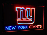 New York Giants Dual Color Led Sign - Normal Size (12x8.5in) - TheLedHeroes