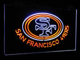 San Francisco 49ers Dual Color Led Sign - Normal Size (12x8.5in) - TheLedHeroes