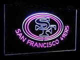 San Francisco 49ers Dual Color Led Sign -  - TheLedHeroes