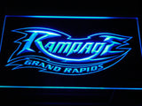 FREE Grand Rapids Rampage LED Sign - Blue - TheLedHeroes