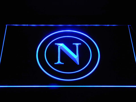 FREE S.S.C. Napoli LED Sign - Blue - TheLedHeroes