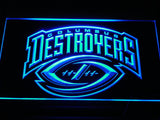Columbus Destroyers  LED Sign - Blue - TheLedHeroes