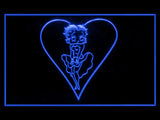 FREE Betty Boop 2 LED Sign - Blue - TheLedHeroes