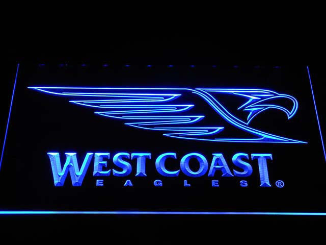 FREE West Coast Eagles LED Sign - Blue - TheLedHeroes