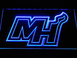 FREE Miami Heat 2 LED Sign - Blue - TheLedHeroes