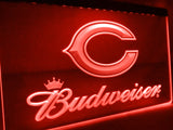 FREE Chicago Bears Budweiser LED Sign - Red - TheLedHeroes