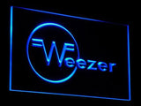 Weezer LED Sign - Blue - TheLedHeroes