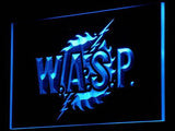W.A.S.P LED Sign - Blue - TheLedHeroes