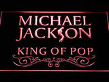 Michael Jackson LED Sign - Red - TheLedHeroes