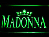 MaDonna Queen LED Sign - Green - TheLedHeroes