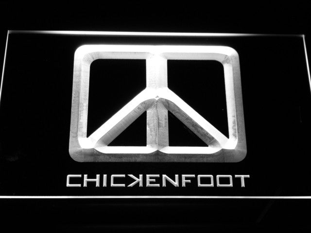 Chickenfoot Band Rock Roll LED Sign - White - TheLedHeroes