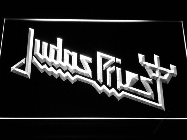 Judas Priest LED Sign - White - TheLedHeroes