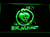 Rise Against LED Sign - Green - TheLedHeroes