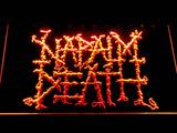 Napalm Death LED Sign - Orange - TheLedHeroes