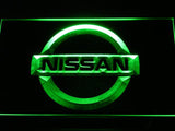 Nissan LED Sign - Green - TheLedHeroes