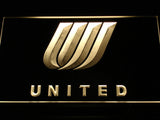 FREE United Airlines LED Sign - Yellow - TheLedHeroes