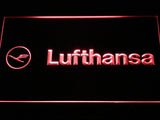 FREE Lufthansa Airlines LED Sign - Red - TheLedHeroes