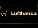 FREE Lufthansa Airlines LED Sign - Yellow - TheLedHeroes