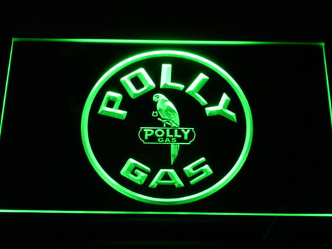 Polly Gas LED Sign - Green - TheLedHeroes