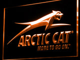 FREE Arctic Cat Snowmobiles Logo LED Sign - Orange - TheLedHeroes