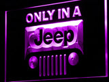 FREE Jeep only in LED Sign - Purple - TheLedHeroes