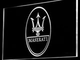 Maserati LED Sign - White - TheLedHeroes