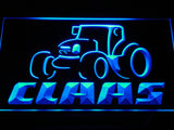 FREE Claas Tractor LED Sign - Blue - TheLedHeroes