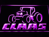 FREE Claas Tractor LED Sign - Purple - TheLedHeroes