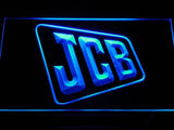 FREE JCB Tractors Service LED Sign - Blue - TheLedHeroes