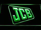 JCB Tractors Service LED Sign - Green - TheLedHeroes