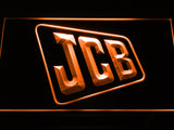FREE JCB Tractors Service LED Sign - Orange - TheLedHeroes