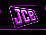 FREE JCB Tractors Service LED Sign - Purple - TheLedHeroes