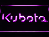 FREE Kubota Tractor LED Sign - Purple - TheLedHeroes