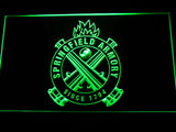 Springfield Armory Firearms Gun Logo LED Sign - Green - TheLedHeroes