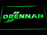FREE Drennan Fishing Logo LED Sign - Green - TheLedHeroes