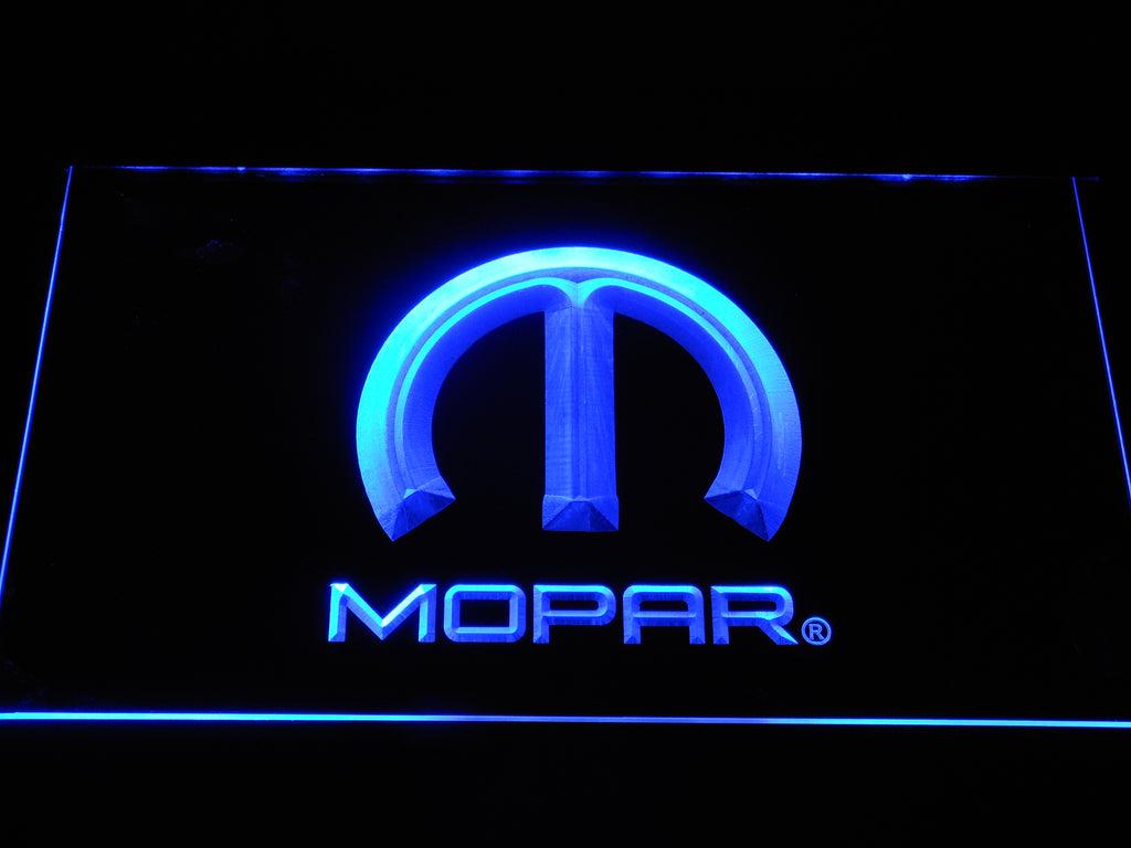 Mopar LED Sign - Blue - TheLedHeroes