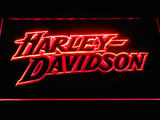 FREE Harley Davidson 2 LED Sign - Red - TheLedHeroes