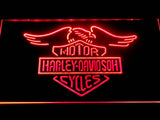 FREE Harley Davidson 5 LED Sign - Red - TheLedHeroes