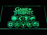 Game of Thrones Familys LED Neon Sign Electrical - Green - TheLedHeroes