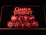 FREE Game of Thrones Familys LED Sign - Red - TheLedHeroes