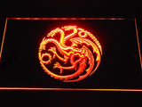 Game of Thrones Targaryen (3) LED Neon Sign Electrical - Orange - TheLedHeroes
