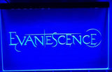 Evanescence Logo Bar Beer Music LED Sign - Blue - TheLedHeroes