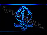 1st Battalion 1st Marines LED Neon Sign USB - Blue - TheLedHeroes